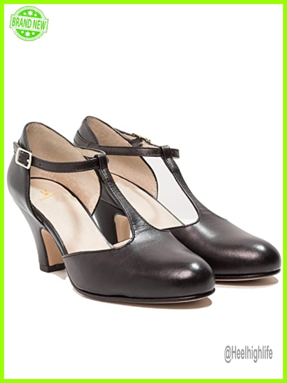 Women's Kitten Heel Mary Jane Pumps Ankle Strap Round Toe Suede Dress Shoes